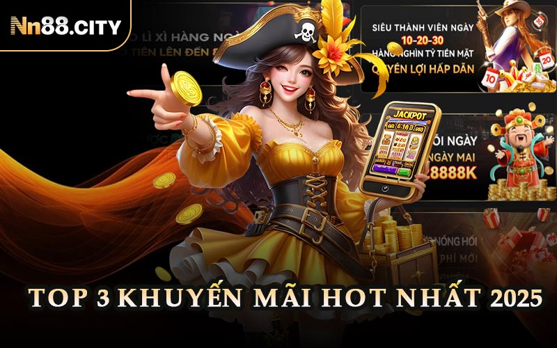 Top 3 Khuyến Mãi Hot Nhất 2025